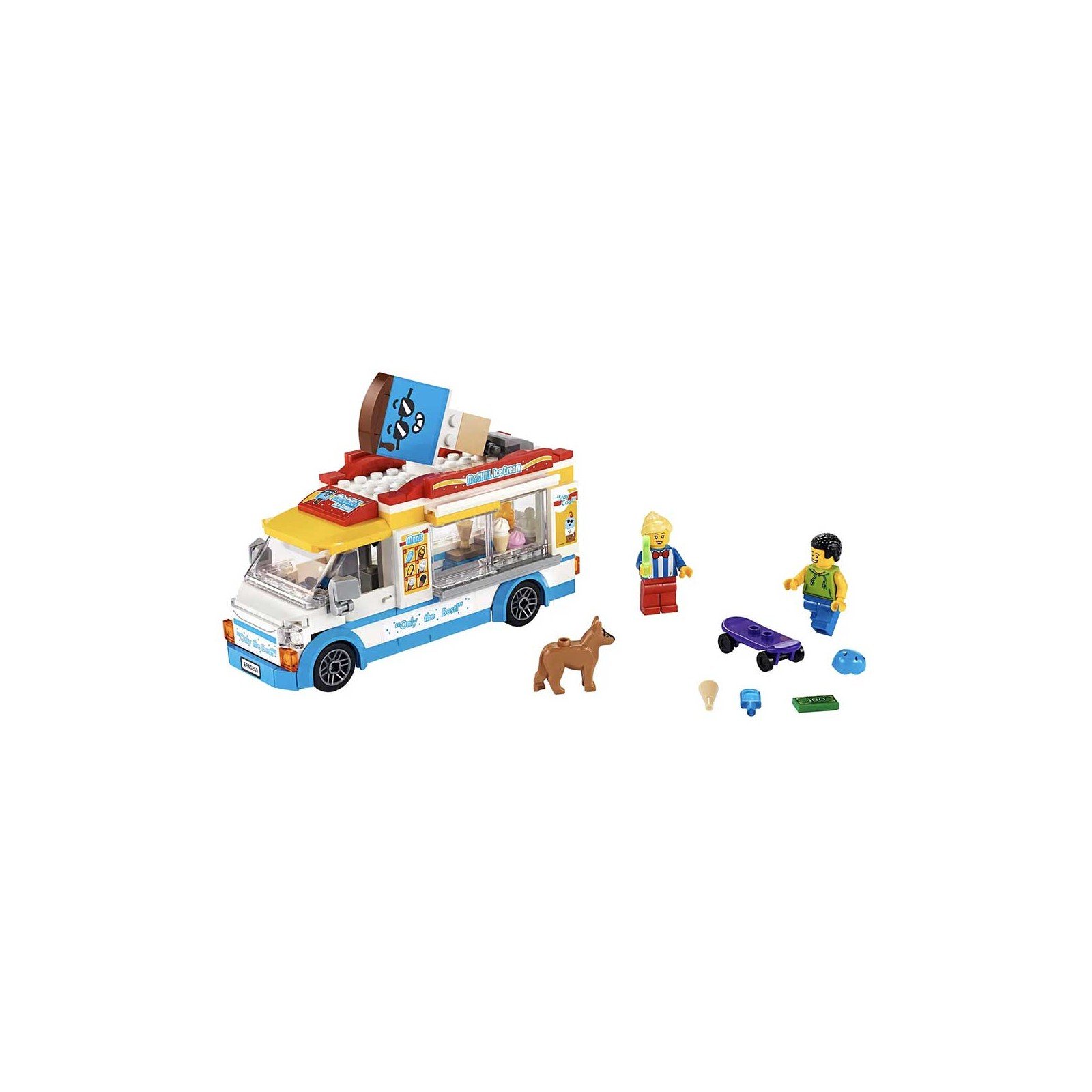 Le Camion De La Marchande De Glaces Lego City Super Briques