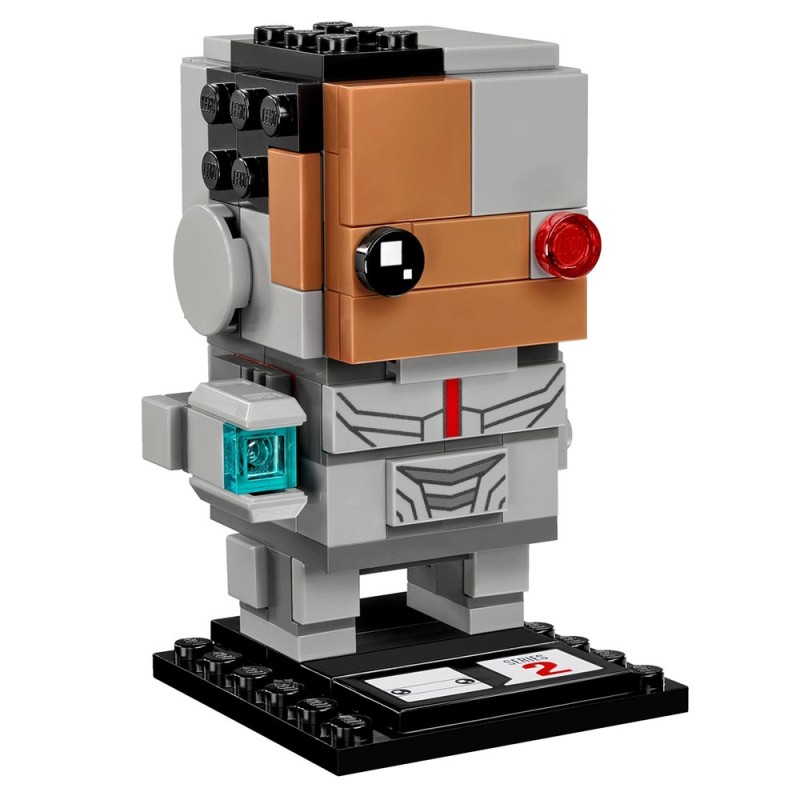 Cyborg LEGO BrickHeadz DC Comics 41601 Super Briques