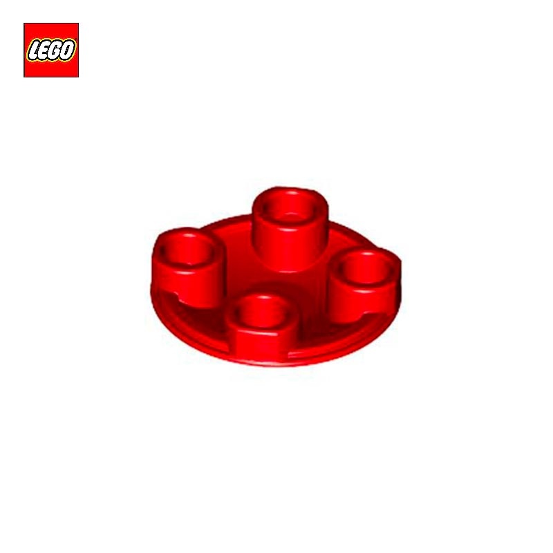 Plate Round X With Rounded Bottom Lego Part Super Briques