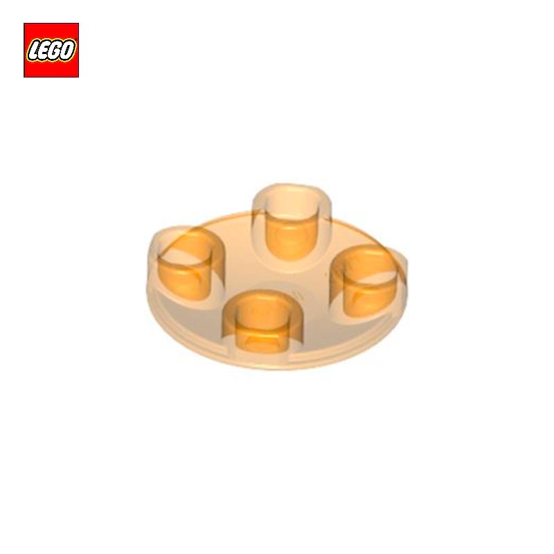 Plate Round 2x2 With Rounded Bottom LEGO Part 2654 Super Briques