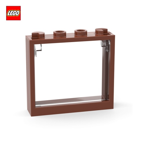 Fenêtre 1x4x3 + vitre - Pièces LEGO® 60594 + 60603