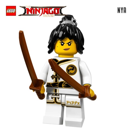 Minifigure LEGO® Ninjago Movie - L'entraînement au Spinjitzu de Nya