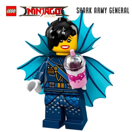 Minifigure LEGO® Ninjago Movie - Shark Army General