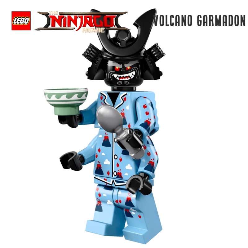 Minifigure LEGO® Ninjago Movie - Garmadon du volcan