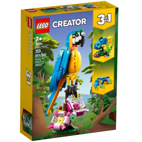 Le perroquet exotique - LEGO® Creator 3-en-1 31136