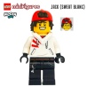Minifigure LEGO® Hidden Side - Jack (Sweat blanc)