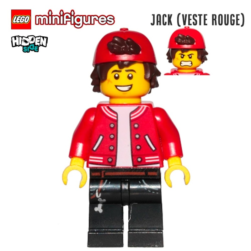 Minifigure LEGO® Hidden Side - Jack (Red Jacket)