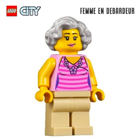Minifigure LEGO® City - Femme en débardeur