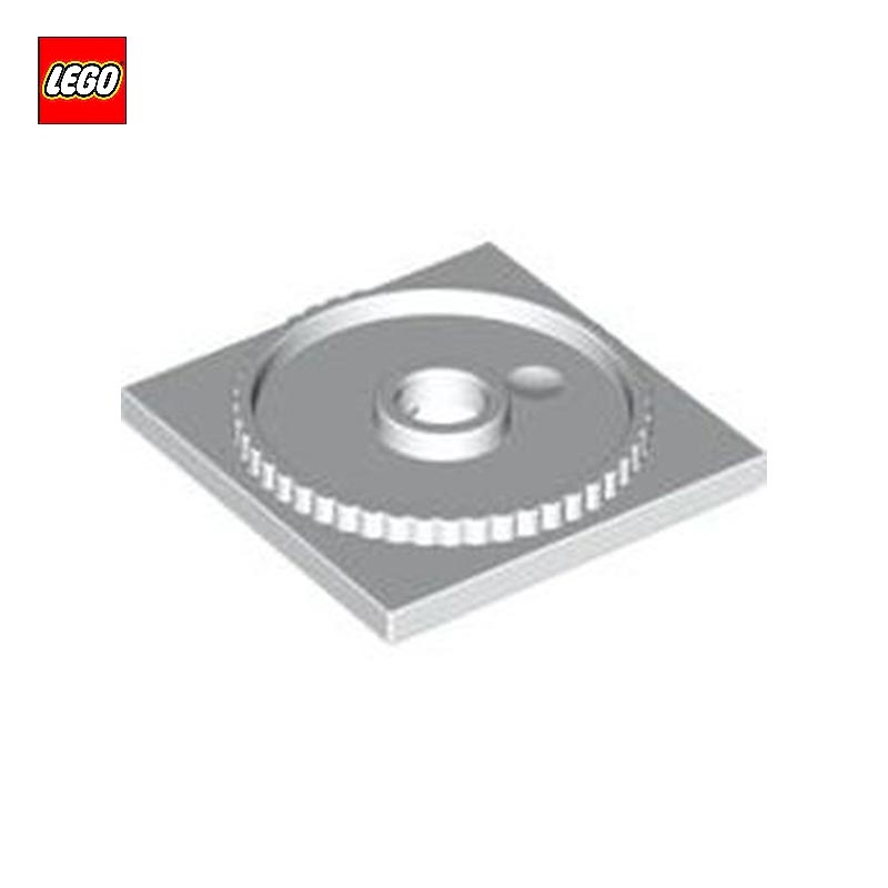 LitoMagic Plaque de base empilable compatible avec Lego, Kre-O et autres  blocs de taille normale. Plateforme robuste pour briques de construction et  table d'exposition. Lot de 4 grandes feuilles blanches de 25,4
