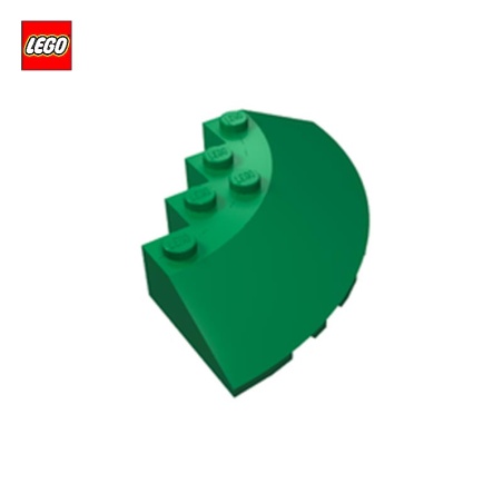 Brique arrondie 6x6 inclinée 33° - Pièce LEGO® 95188