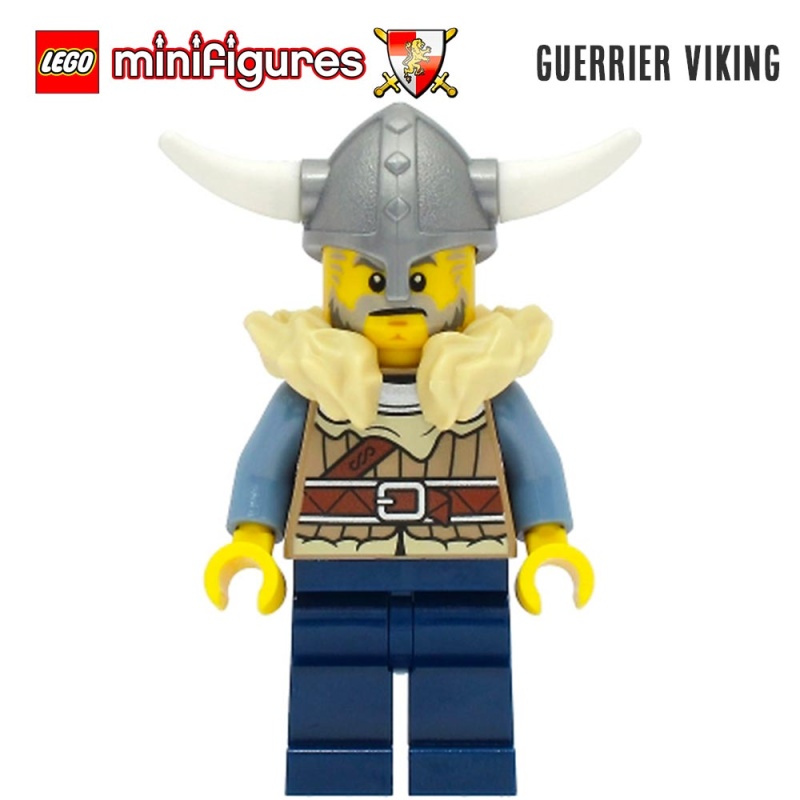 Minifigure LEGO® Médiéval - Guerrier Viking