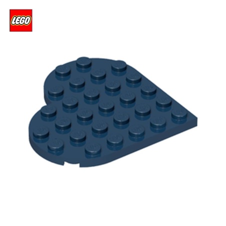 Lego® 39613, 6254513 plaque forme de coeur 3x3 rose foncé
