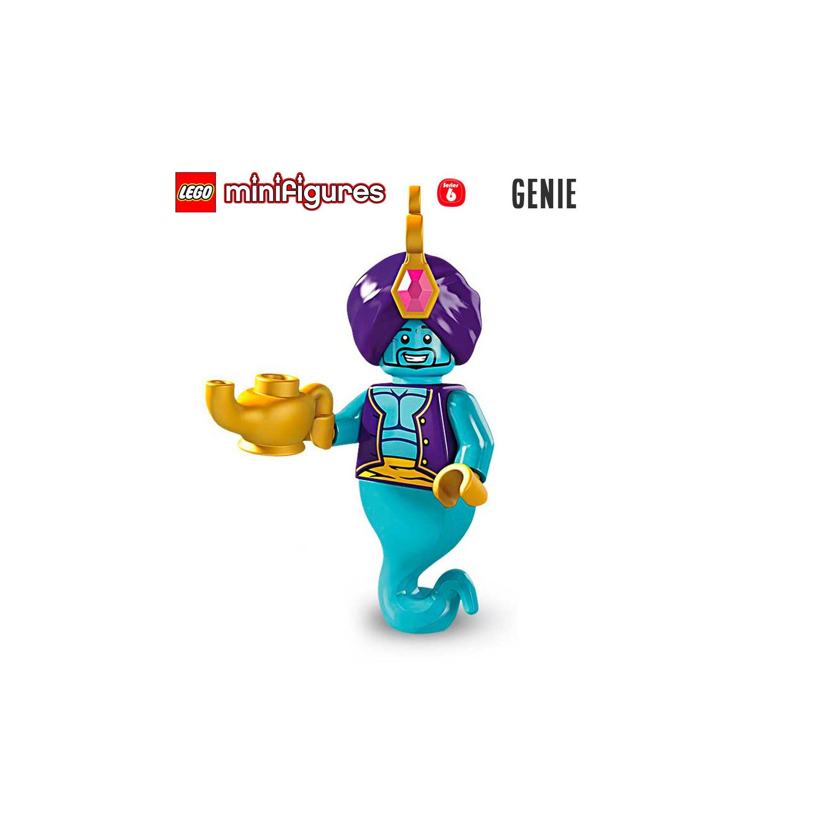 Minifigure LEGO® Série 6 - Le Génie