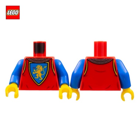 Minifigure Torso Lion Knight - LEGO® Part 76382