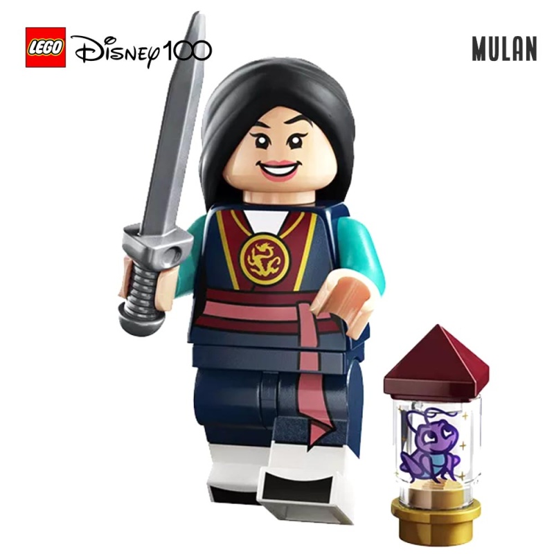 Minifigure LEGO® Disney 100 ans - Mulan
