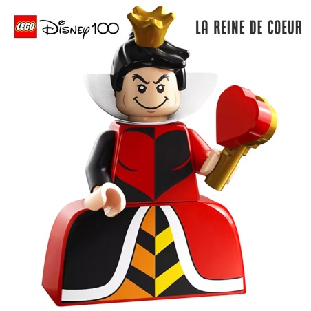 Minifigure LEGO® Disney 100 ans - La Reine de Coeur