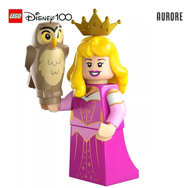 Minifigure LEGO® Disney 100 ans - Aurore - Super Briques