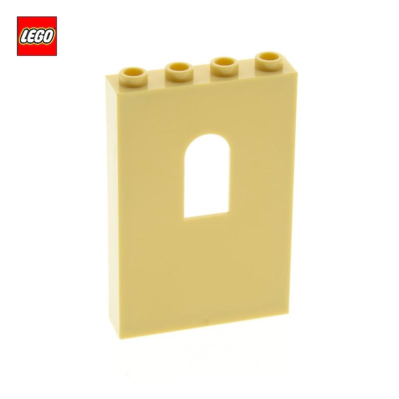 Panel 1x4x5 avec fenêtre en arche - Pièce LEGO® 60808