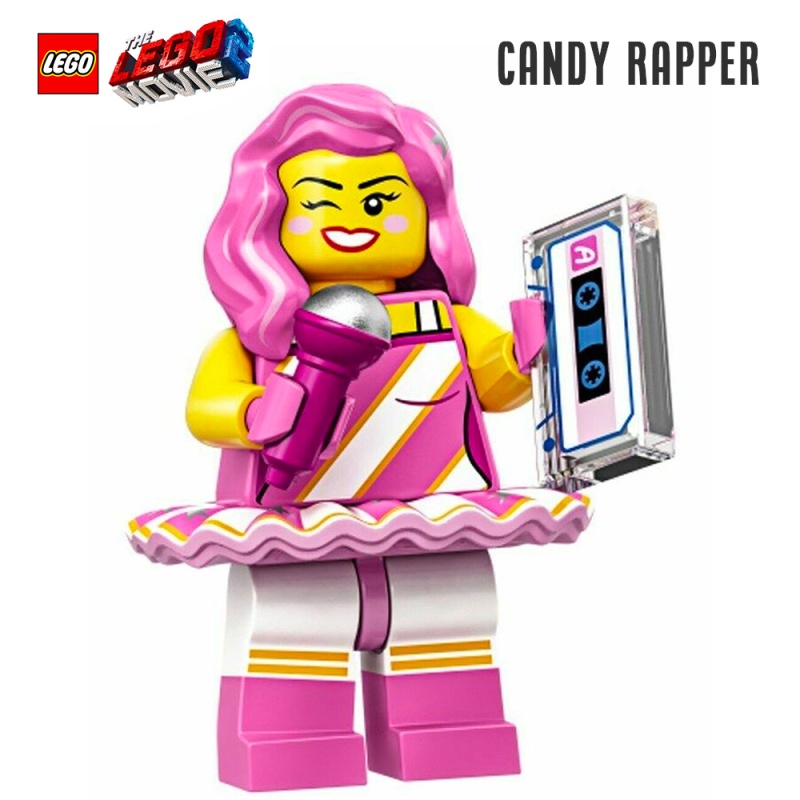 Minifigure LEGO® The LEGO Movie 2 - Candy Rapper