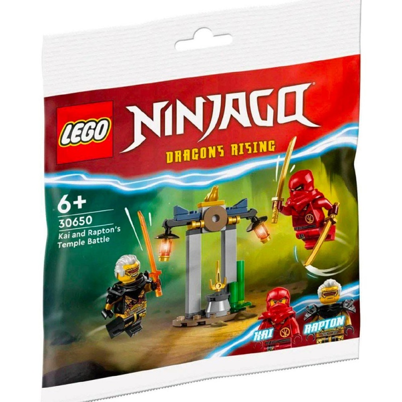 Kai and Rapton's Temple Battle - Polybag LEGO® Ninjago 30650