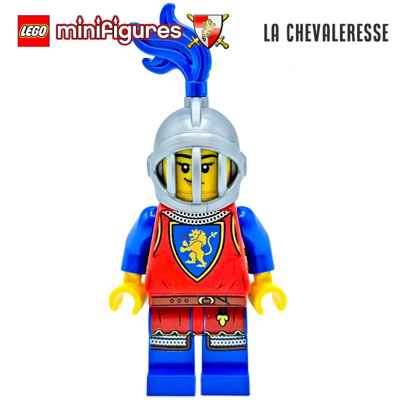 Minifigure LEGO® Médiéval - La Chevaleresse