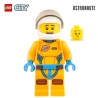 Minifigure LEGO® City - Astronaute (orange clair)