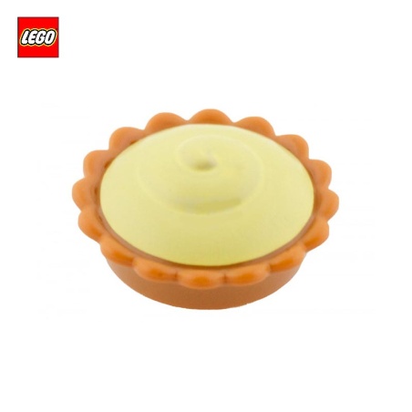 Food Pie with Light Yellow Cream - LEGO® Part 16987