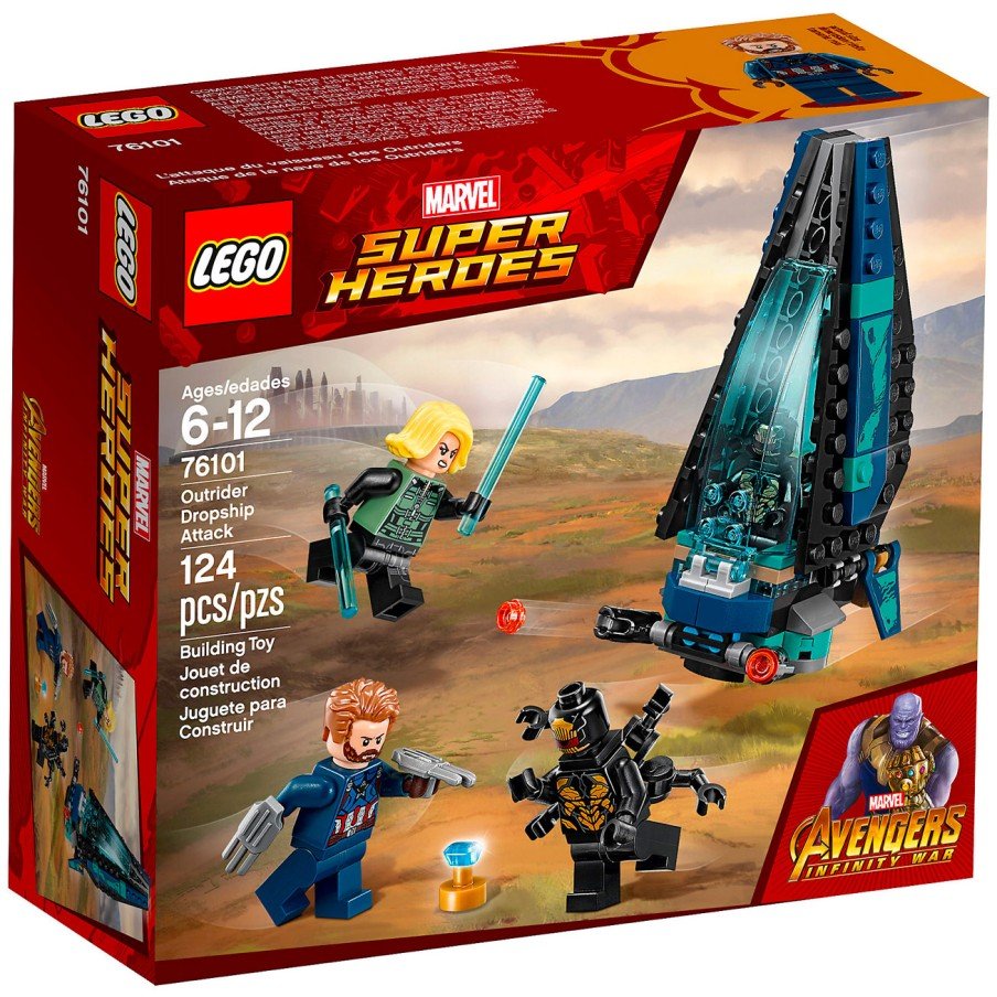 L'attaque du vaisseau par les Outriders - LEGO® Marvel Super Heroes 76101