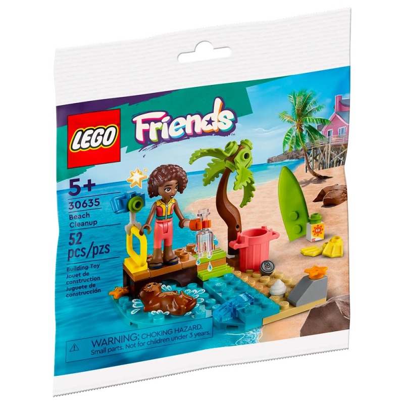 Le nettoyage de la plage - Polybag LEGO® Friends 30635