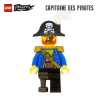 Minifigure LEGO® Pirates - Le Capitaine des pirates