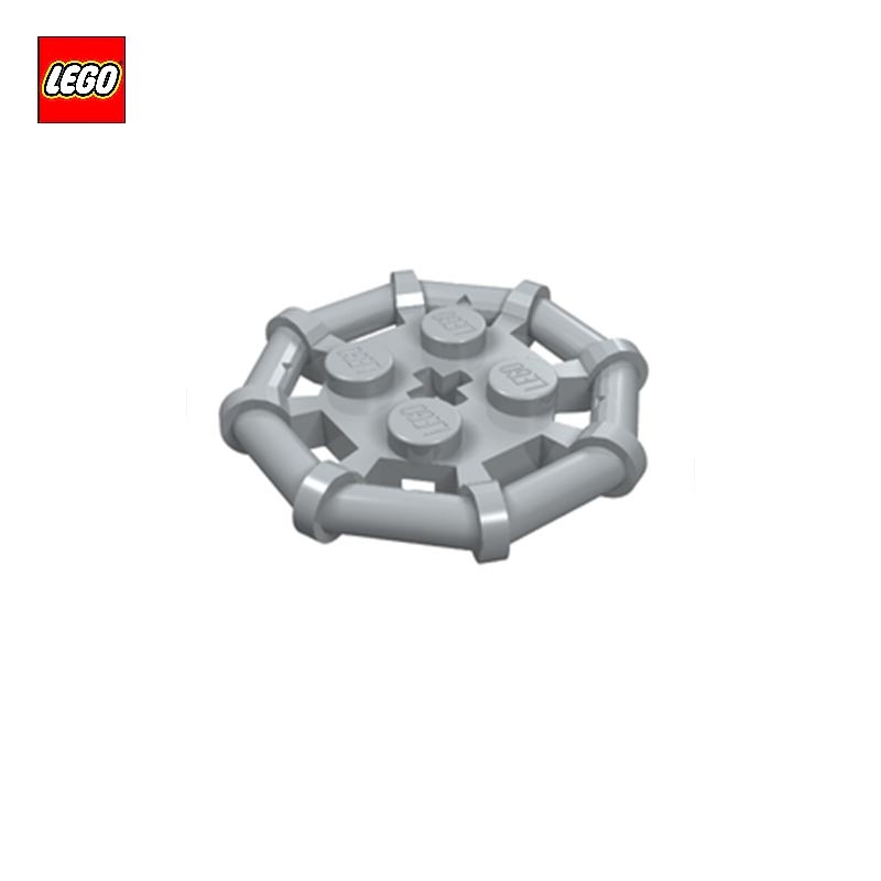 Plate ronde 2x2 avec barres octogonales - Pièce LEGO® 75937