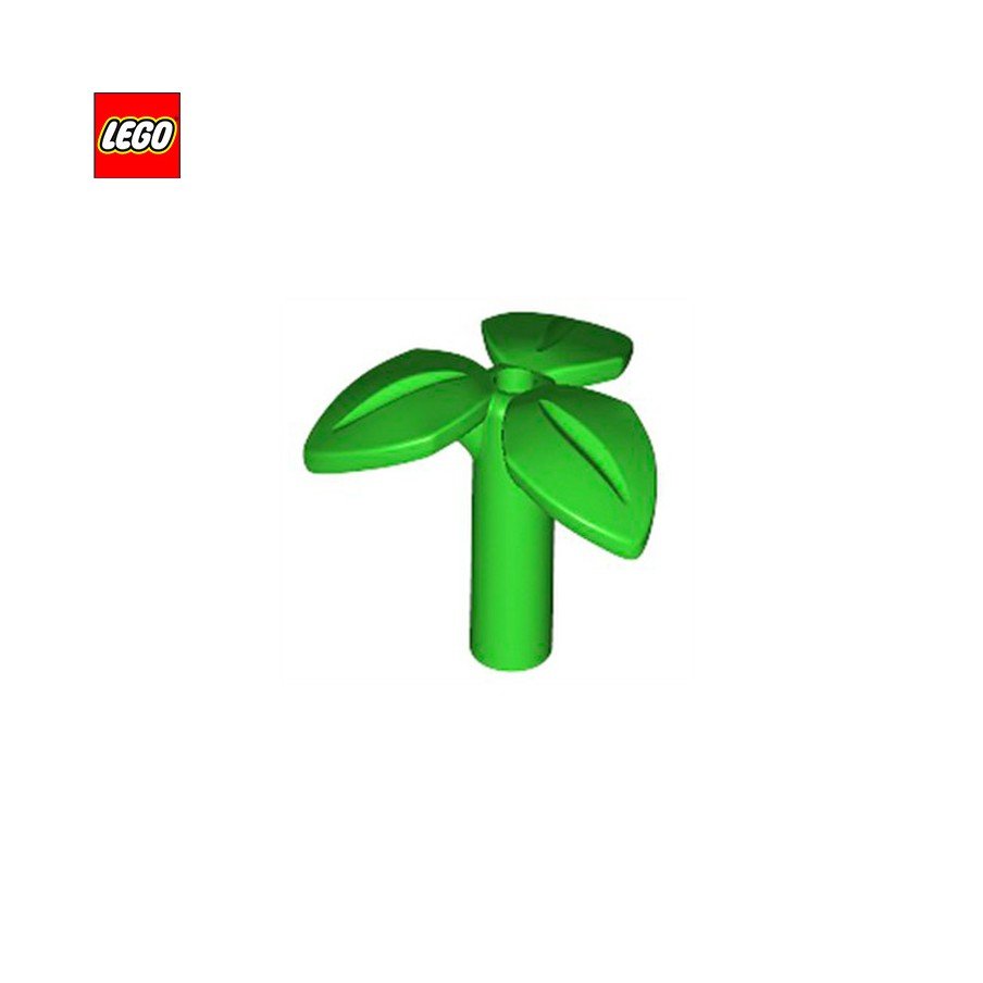 Tige de plante à 3 feuilles - Pièce LEGO® 37695