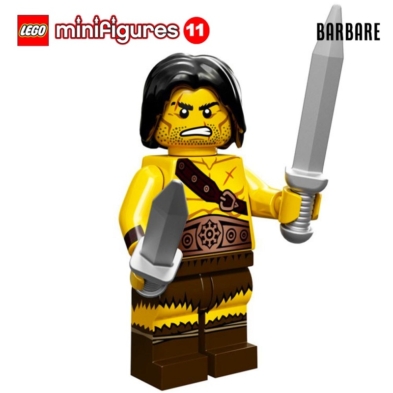 Minifigure LEGO® Série 11 - Le Barbare