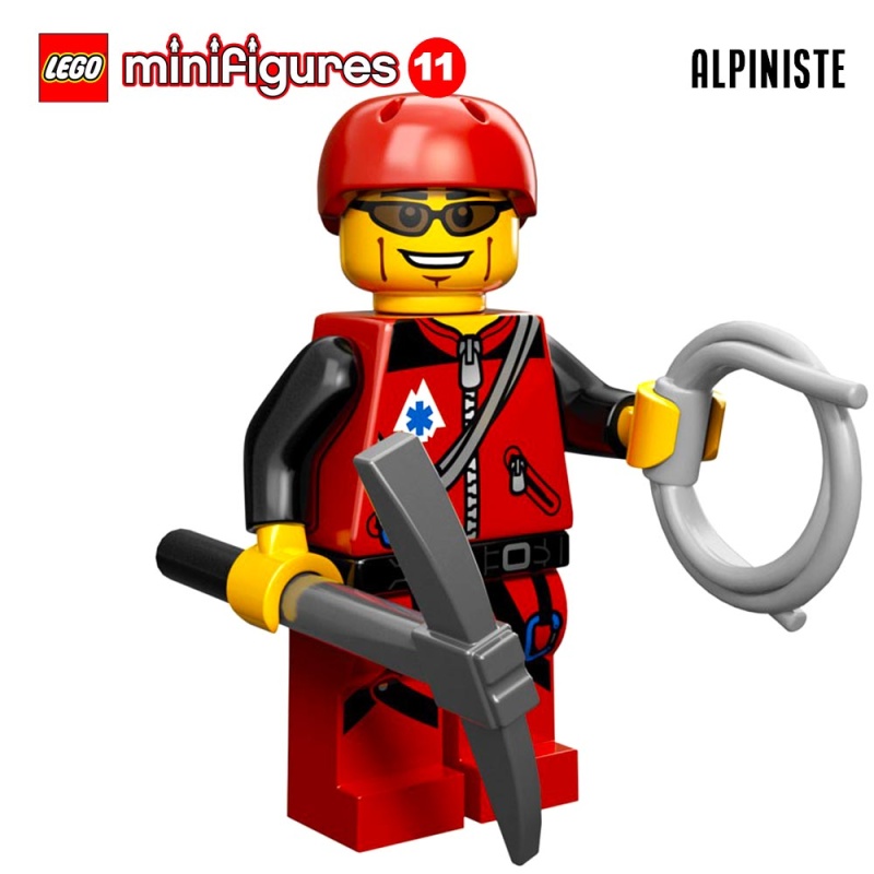 Minifigure LEGO® Série 11 - L'alpiniste