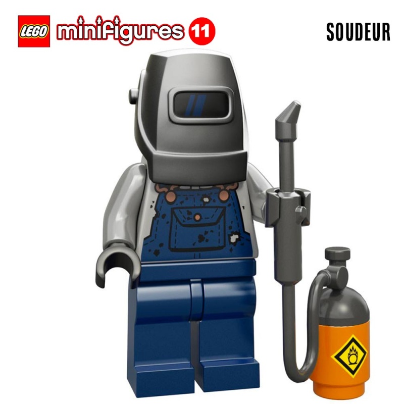 Minifigure LEGO® Série 11 - Le soudeur