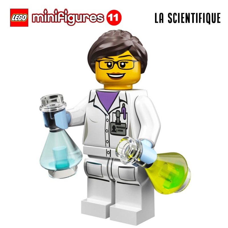 Minifigure LEGO® Série 11 - La scientifique