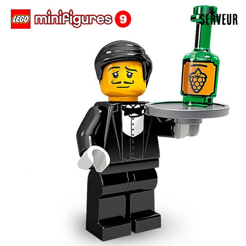 Minifigure LEGO® Série 9 - Le serveur