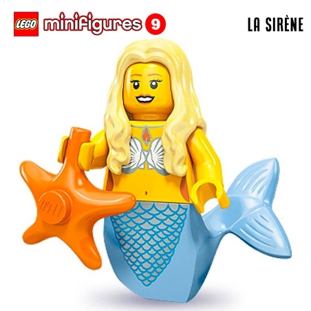 Minifigure LEGO® Série 9 - La sirène