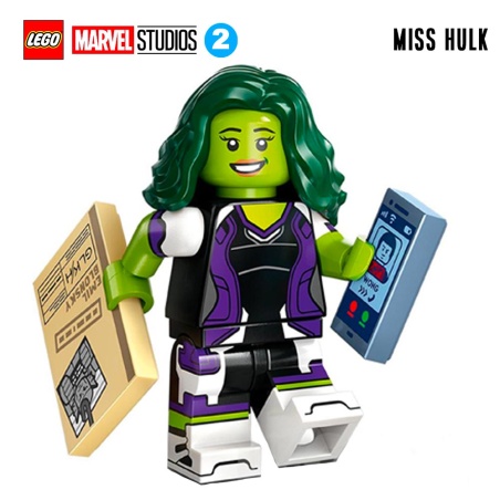 Minifigure LEGO® Marvel Studios Série 2 - Miss Hulk