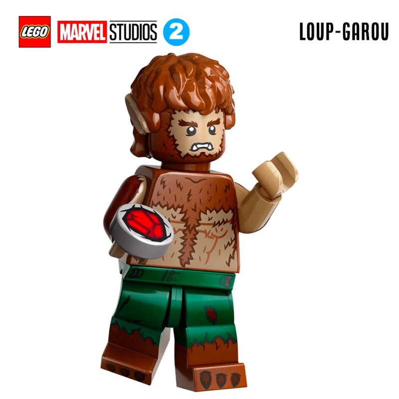 Minifigure LEGO® Marvel Studios Série 2 - Le loup-garou