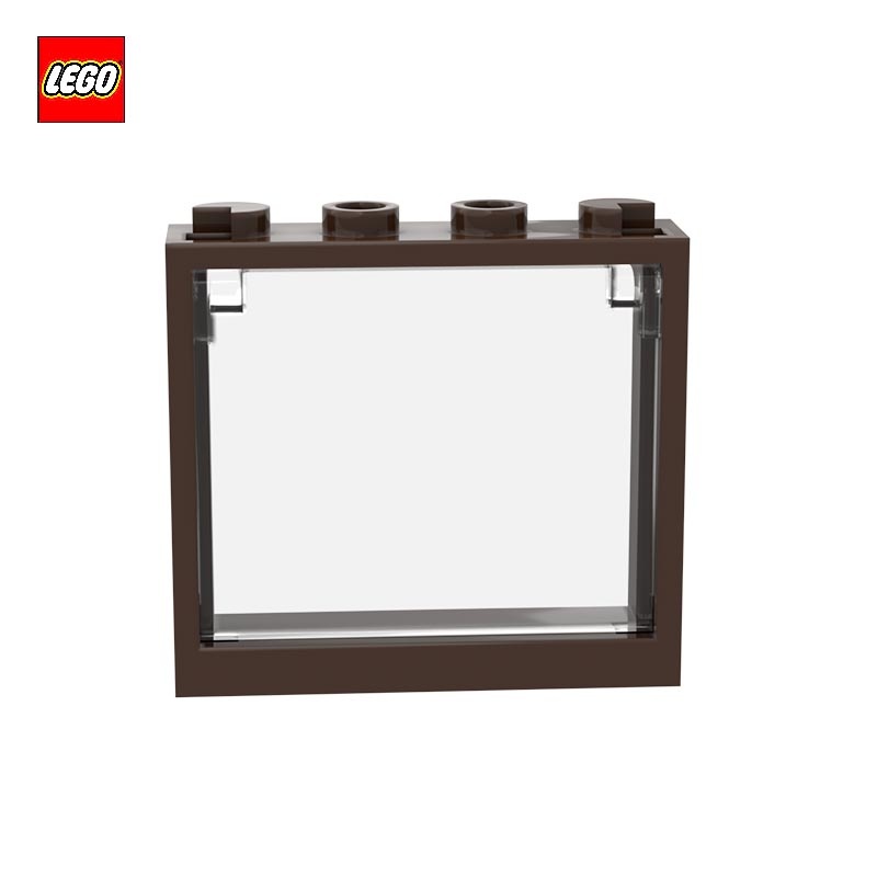 Window 1x4x3 + Glass - LEGO® Parts 60594 + 60603