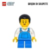 Minifigure LEGO® City - Boy with Blue Overalls