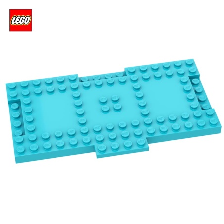 Brick Special 8 x 16 with 1 x 4 Indentations - LEGO® Part 18922