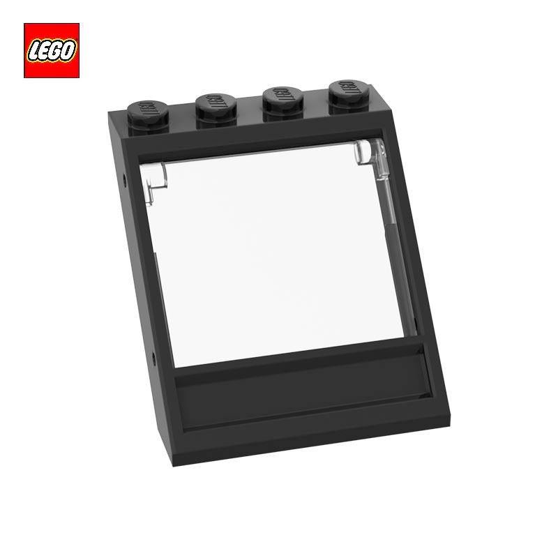 Inclined Window 4x4x3 + Glass - LEGO® Parts 60806 + 60603