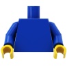 Personnalized Blue Minifigure Torso - Custom LEGO® Parts