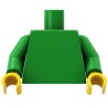 Personnalized Green Minifigure Torso - Custom LEGO® Parts
