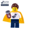 Dr. Pepere Soda Can - Custom Pad Printed LEGO® Part