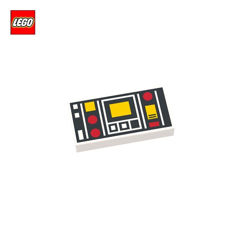 Tile 1x2 Control Panel - LEGO® Part 68418