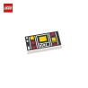 Tuile 1x2 panneau de contrôle - Pièce LEGO® 68418