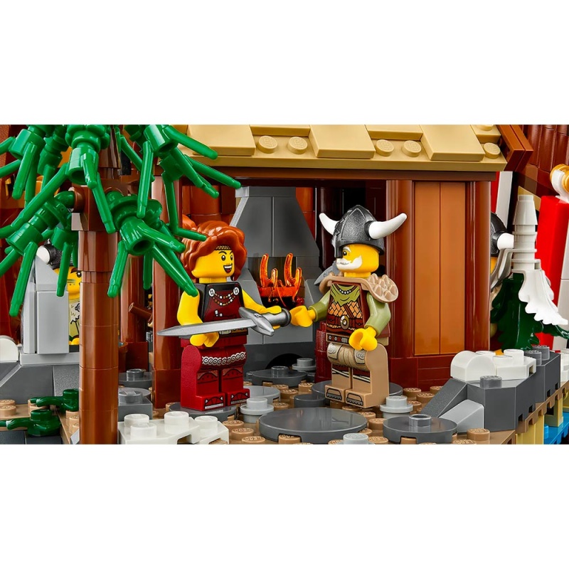 Soldes LEGO Ideas - Le village viking (21343) 2024 au meilleur prix sur